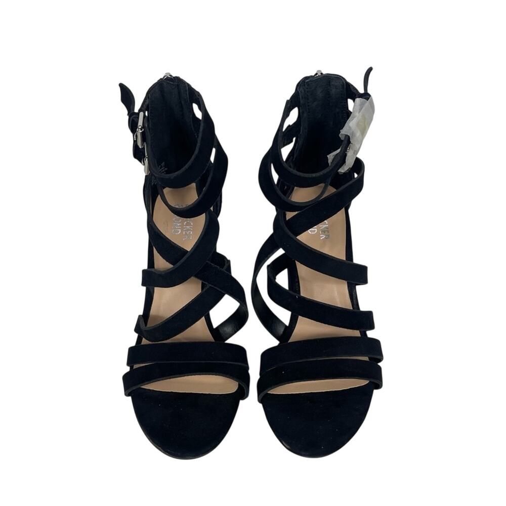 Bleeker & Bond Women’s Mindy Strappy Heel Black Size 6 NEW - Picture 4 of 12